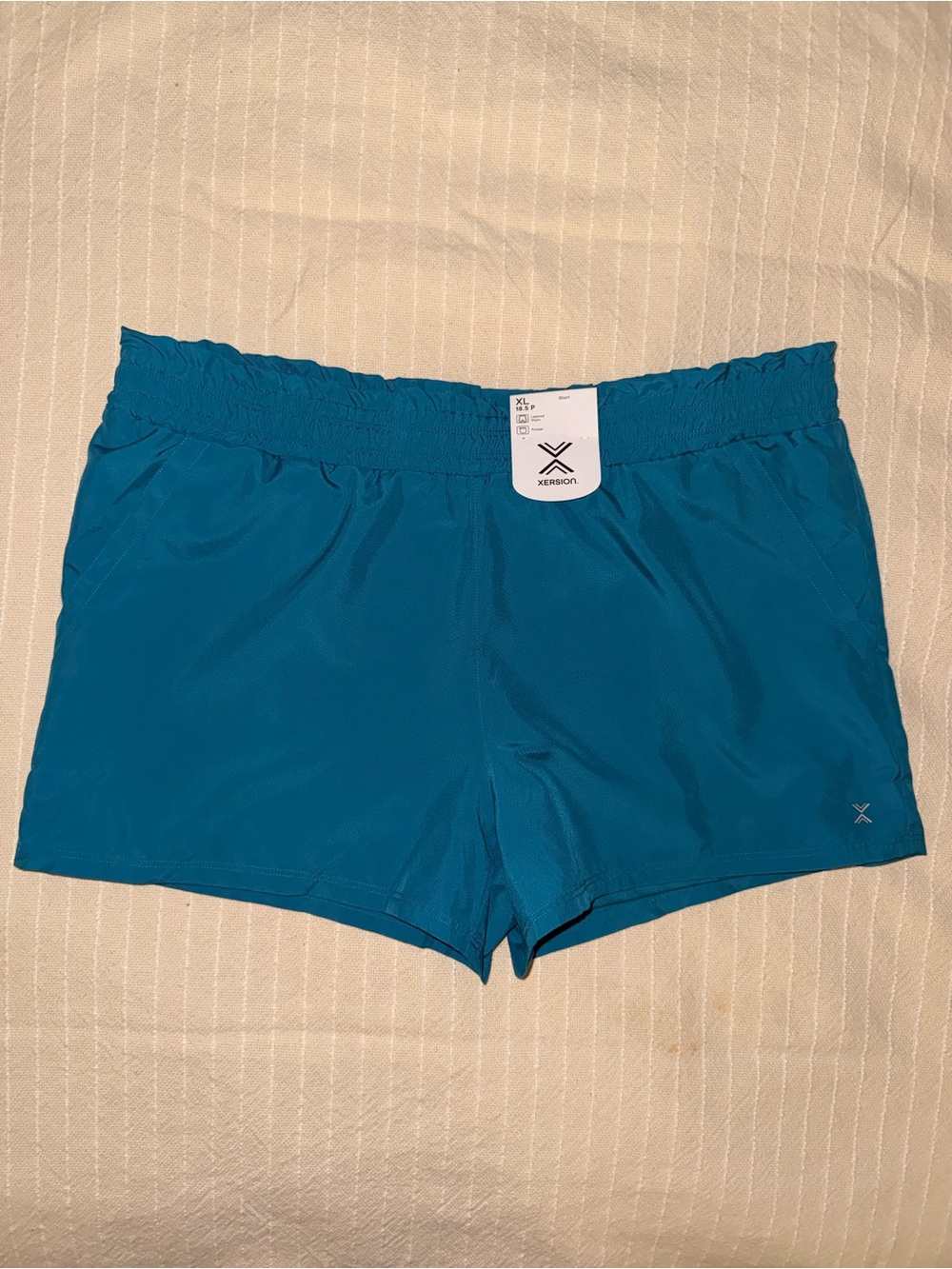 Xersion Women's Teal Athletic Running Shorts